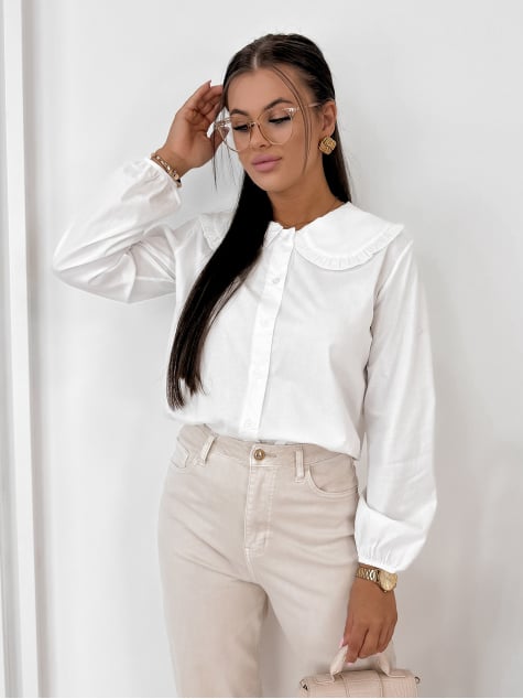 KOSZULA BIZELLE BIAŁA