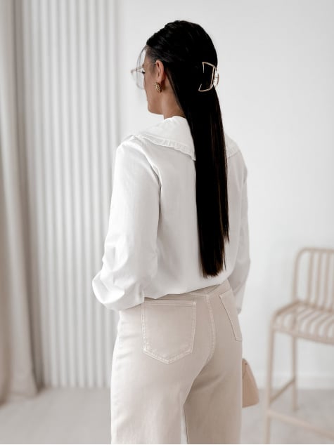 KOSZULA BIZELLE BIAŁA
