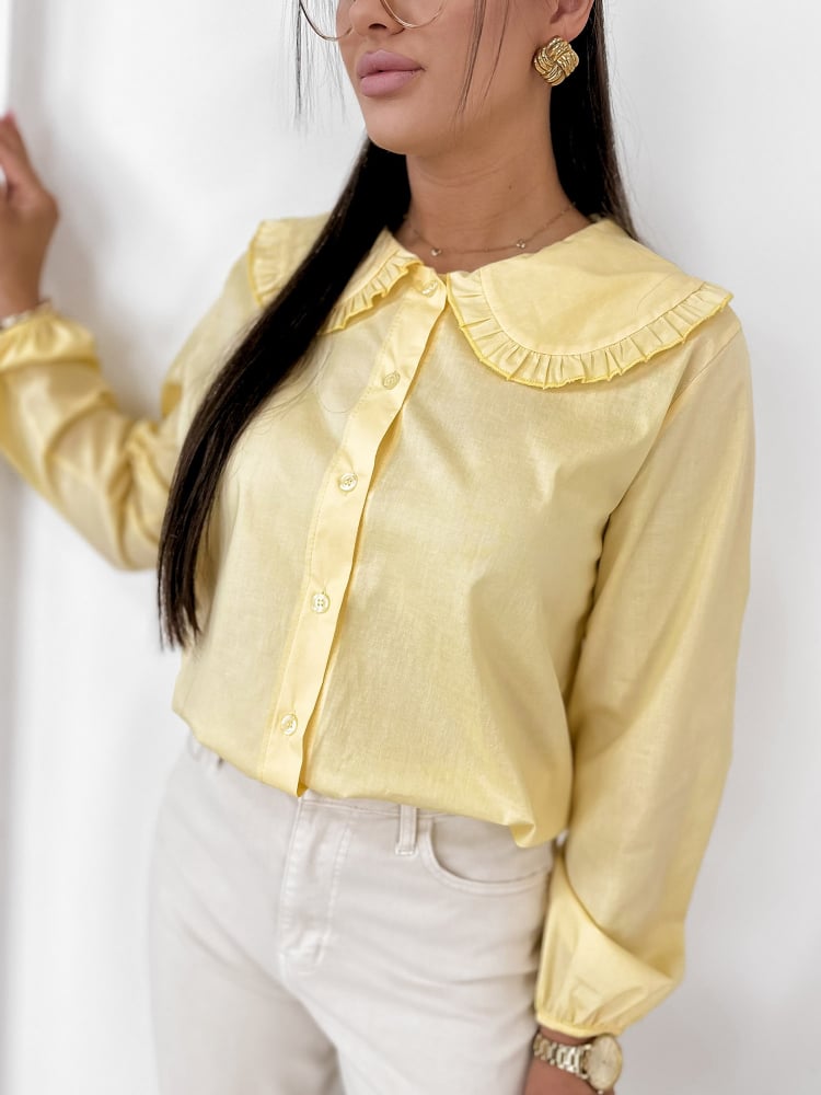 KOSZULA BIZELLE ŻÓŁTA