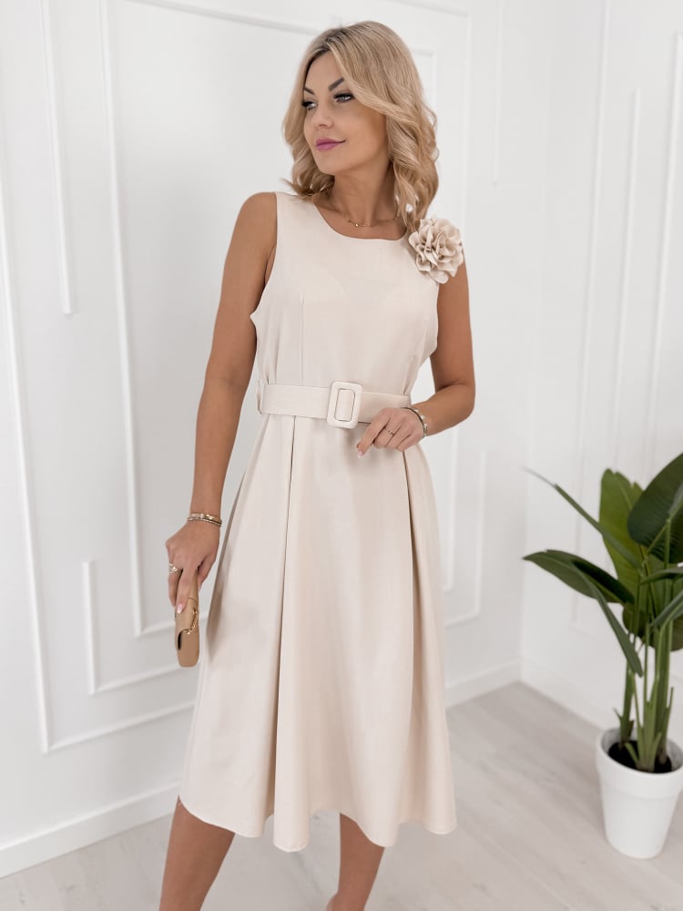 SUKIENKA GODARD BEŻOWA