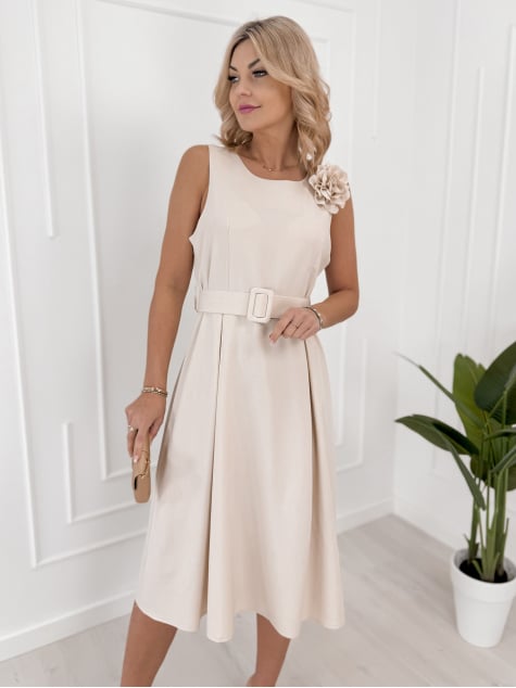 SUKIENKA GODARD BEŻOWA