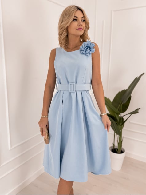 SUKIENKA GODARD BŁĘKITNA