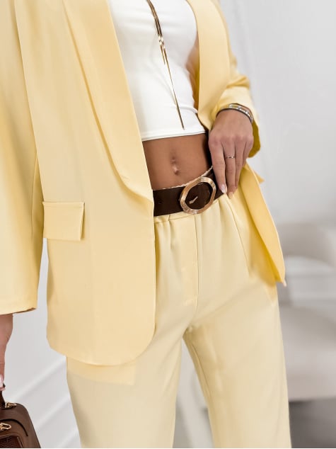 SPODNIE ALICANTE ŻÓŁTE