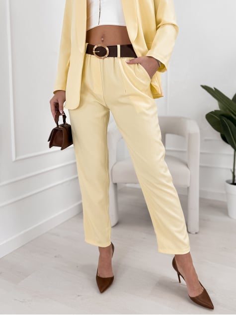 SPODNIE ALICANTE ŻÓŁTE