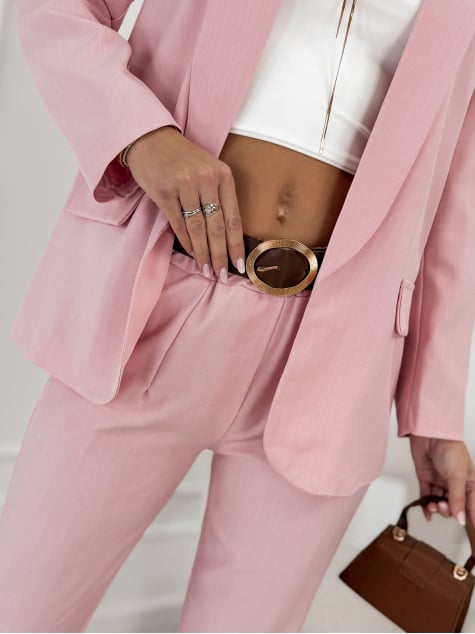 SPODNIE ALICANTE PUDROWY RÓŻ