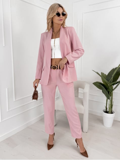 SPODNIE ALICANTE PUDROWY RÓŻ