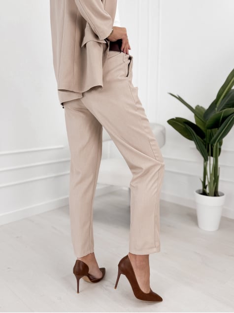 SPODNIE ALICANTE BEŻOWE