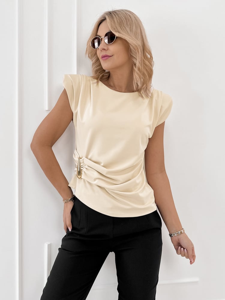 BLUZKA LULLY BEŻOWA