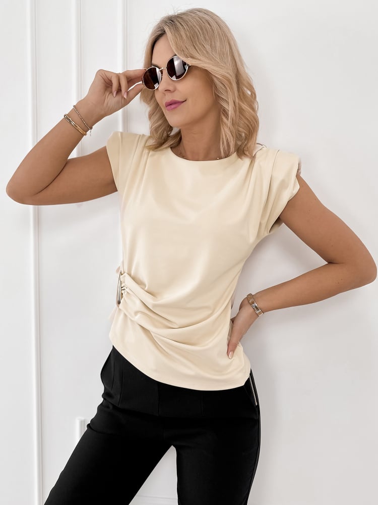 BLUZKA LULLY BEŻOWA