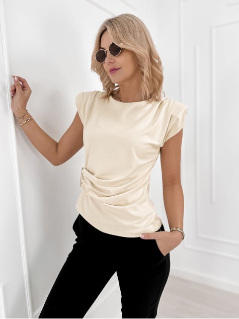 BLUZKA LULLY BEŻOWA