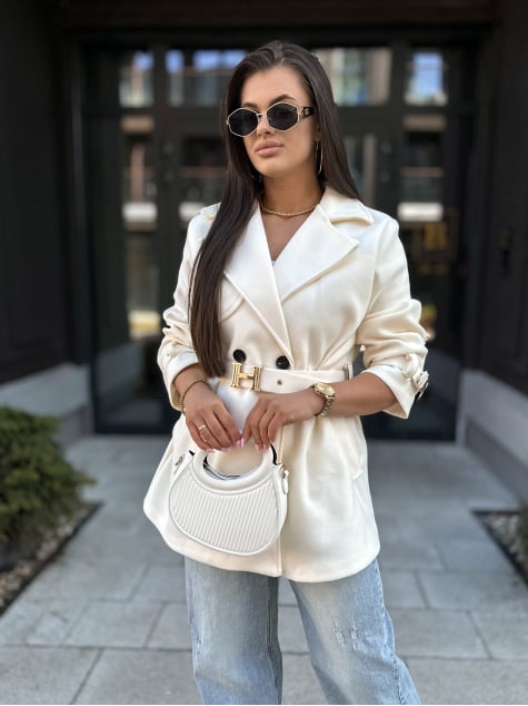 PŁASZCZ LANCASTER ECRU