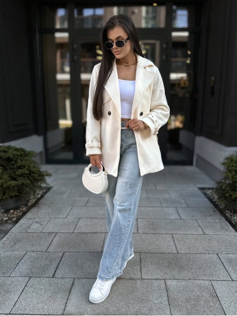 PŁASZCZ LANCASTER ECRU