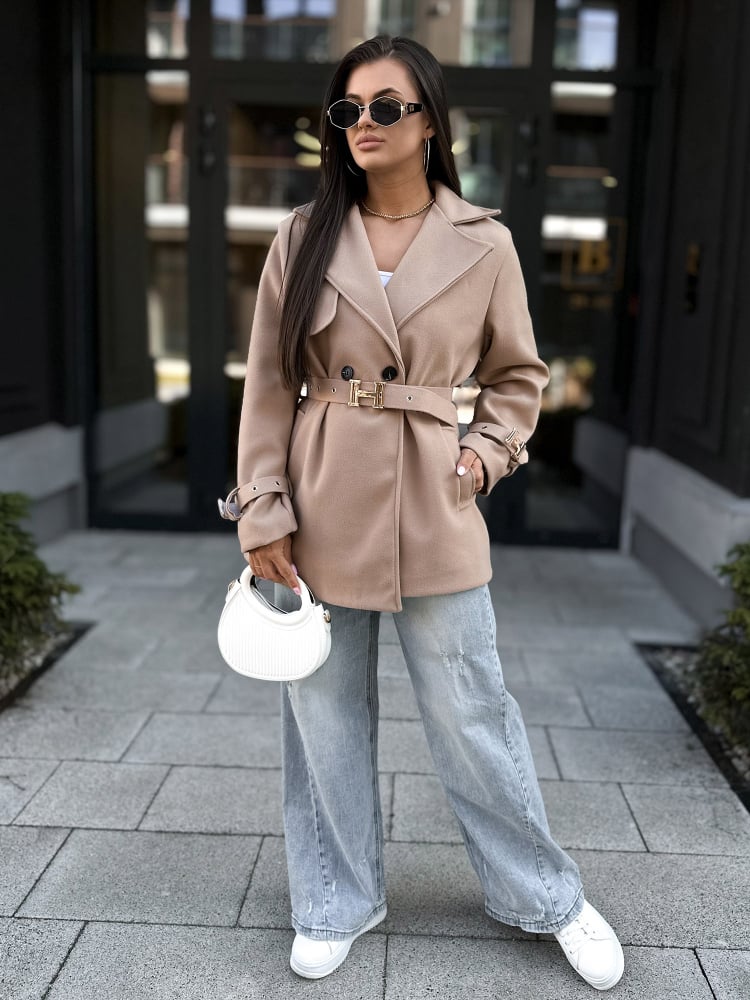 PŁASZCZ LANCASTER BEŻOWY