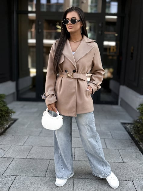 PŁASZCZ LANCASTER BEŻOWY