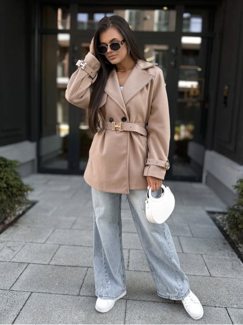 PŁASZCZ LANCASTER BEŻOWY