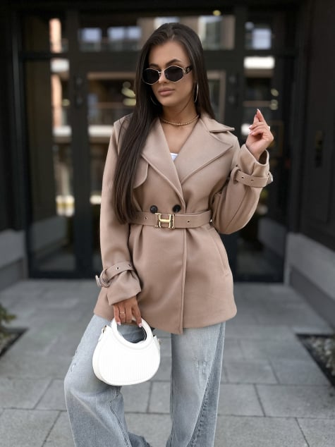 PŁASZCZ LANCASTER BEŻOWY