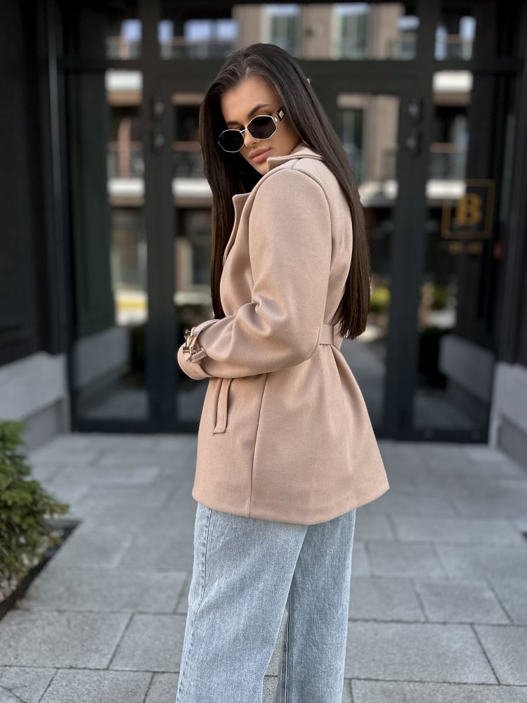 PŁASZCZ LANCASTER BEŻOWY