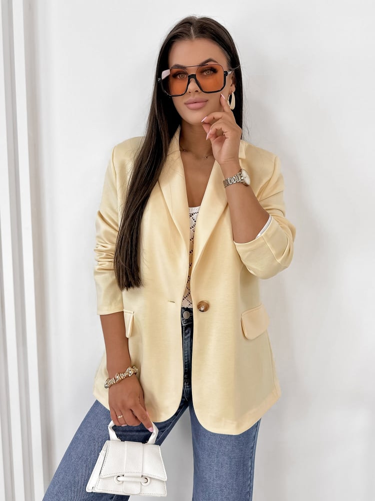 ŻAKIET TOLEDO ŻÓŁTY