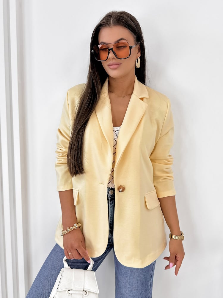 ŻAKIET TOLEDO ŻÓŁTY