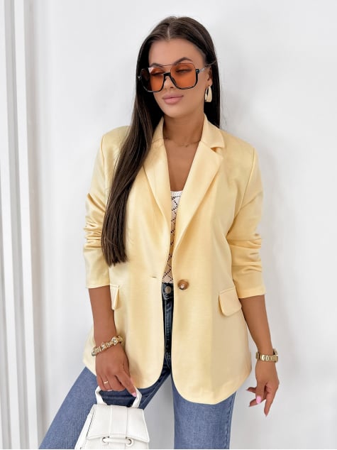 ŻAKIET TOLEDO ŻÓŁTY