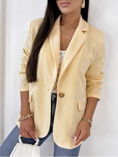 ŻAKIET TOLEDO ŻÓŁTY