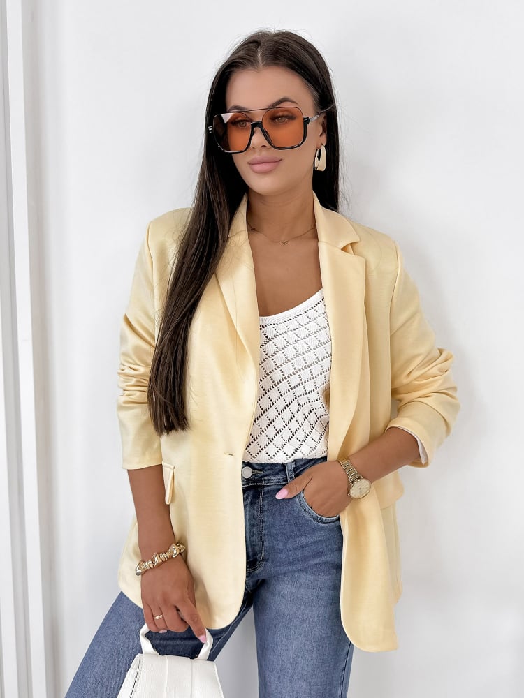 ŻAKIET TOLEDO ŻÓŁTY