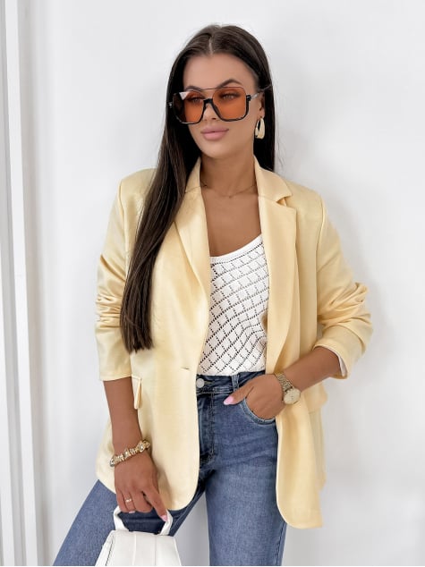 ŻAKIET TOLEDO ŻÓŁTY