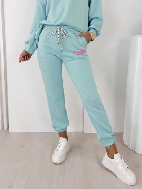 KOMPLET DRESOWY INDIGO BŁĘKITNY