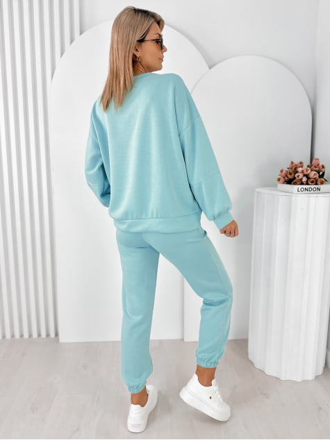 KOMPLET DRESOWY INDIGO BŁĘKITNY