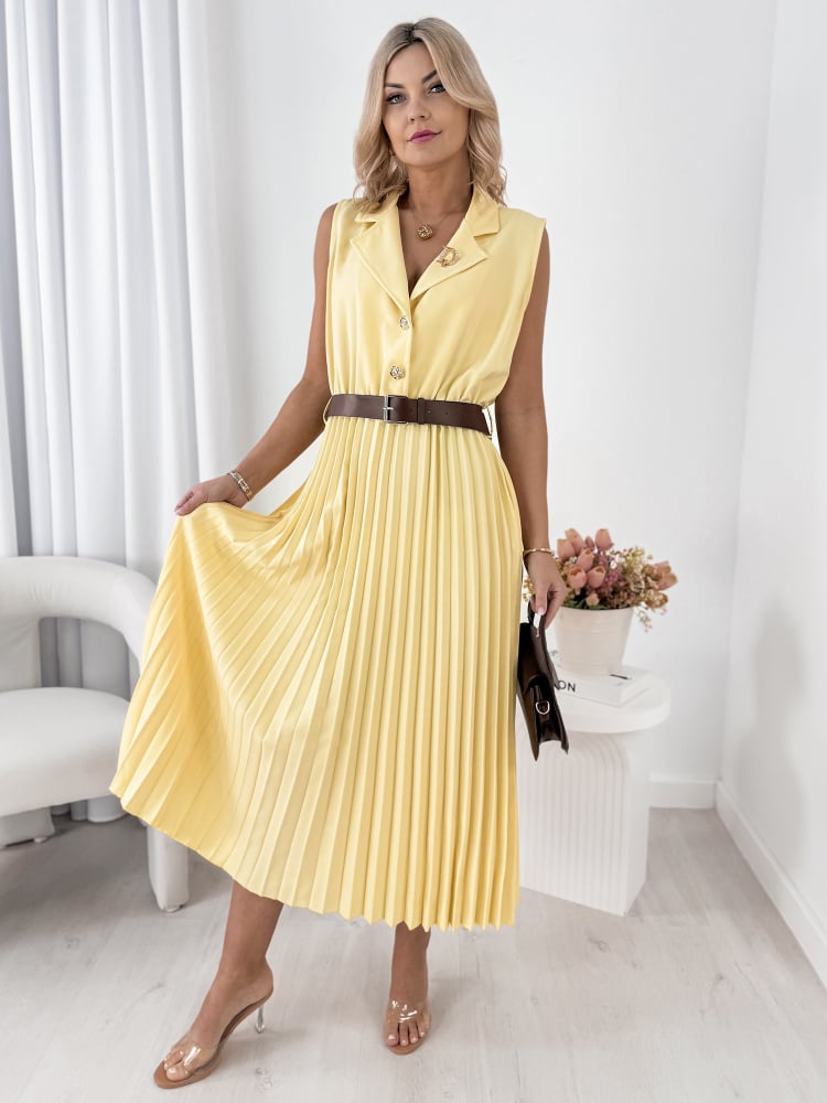 SUKIENKA CHANTILLY ŻÓŁTA