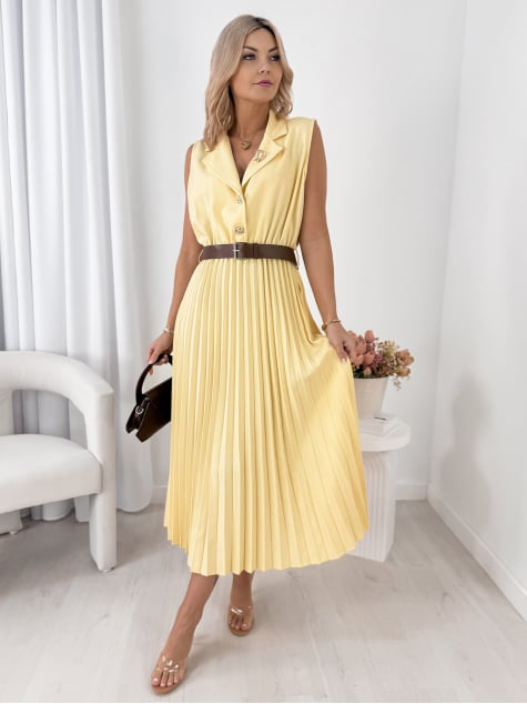 SUKIENKA CHANTILLY ŻÓŁTA