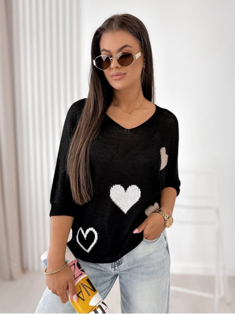 BLUZKA SEVILLA CZARNA