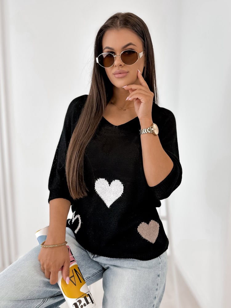 BLUZKA SEVILLA CZARNA