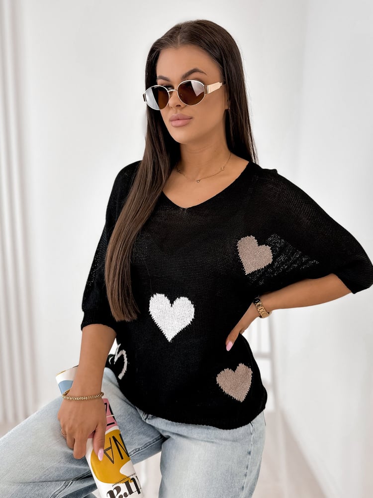 BLUZKA SEVILLA CZARNA