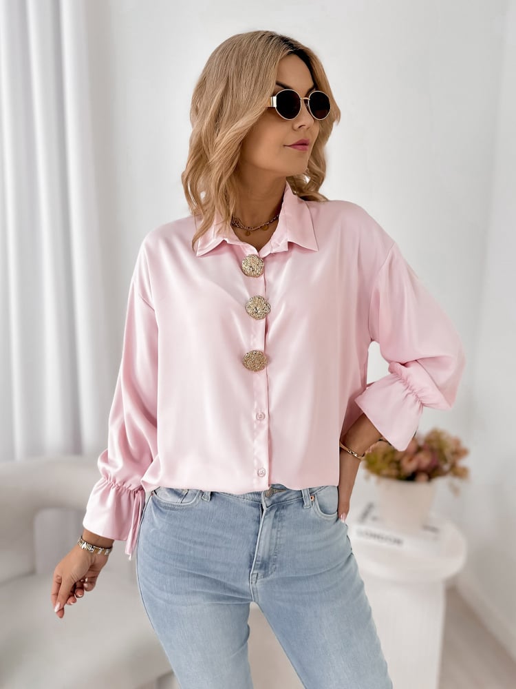 KOSZULA ASTURIA PUDROWY RÓŻ