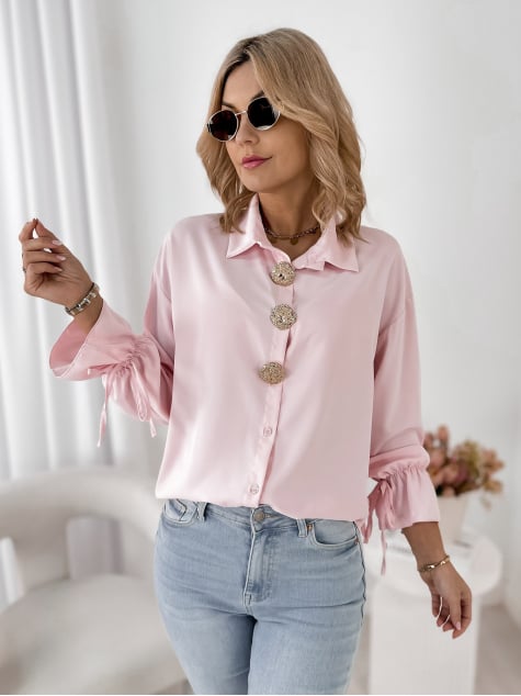 KOSZULA ASTURIA PUDROWY RÓŻ