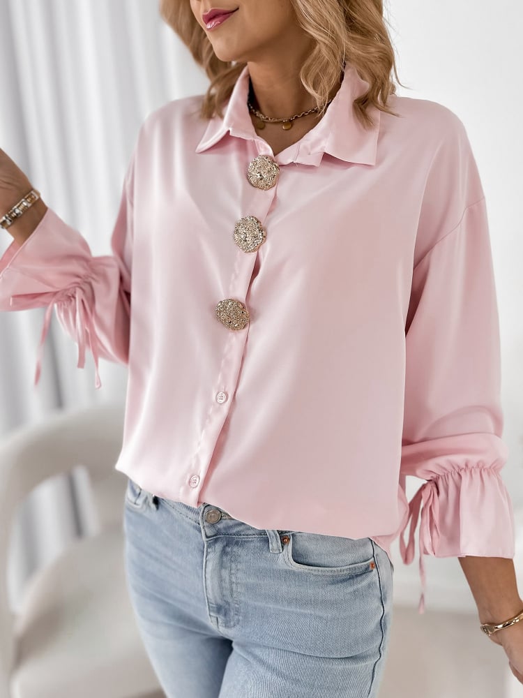 KOSZULA ASTURIA PUDROWY RÓŻ