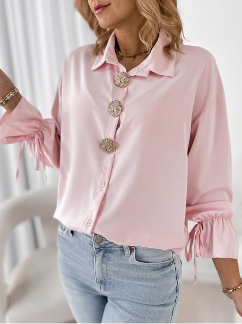 KOSZULA ASTURIA PUDROWY RÓŻ