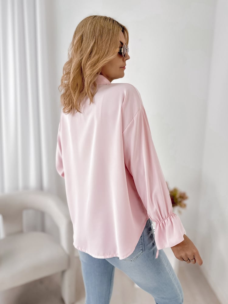 KOSZULA ASTURIA PUDROWY RÓŻ