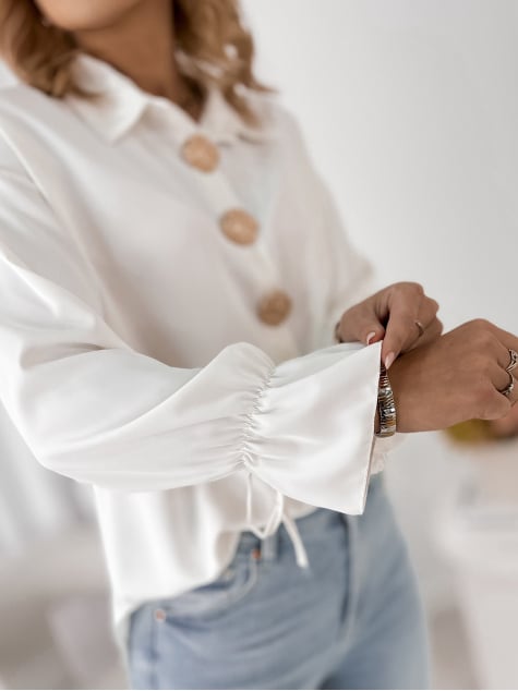 KOSZULA ASTURIA ECRU