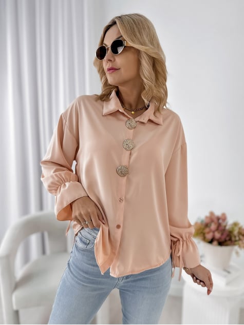 KOSZULA ASTURIA BRZOSKWINIOWA