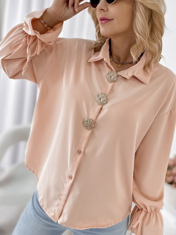 KOSZULA ASTURIA BRZOSKWINIOWA