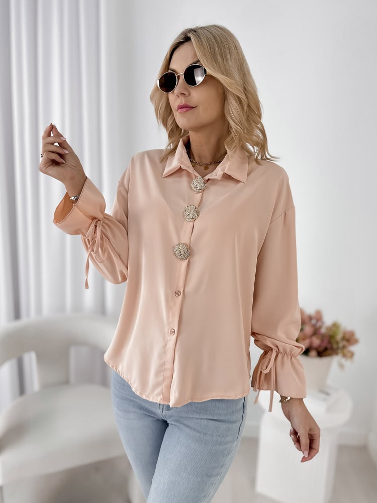 KOSZULA ASTURIA BRZOSKWINIOWA