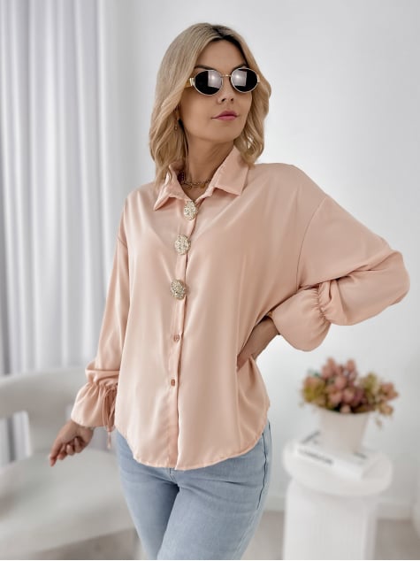 KOSZULA ASTURIA BRZOSKWINIOWA