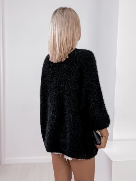 KARDIGAN MILANO CZARNA