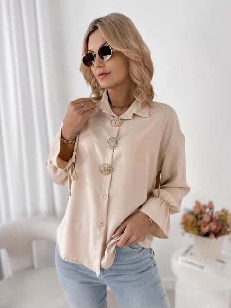 KOSZULA ASTURIA BEŻOWA