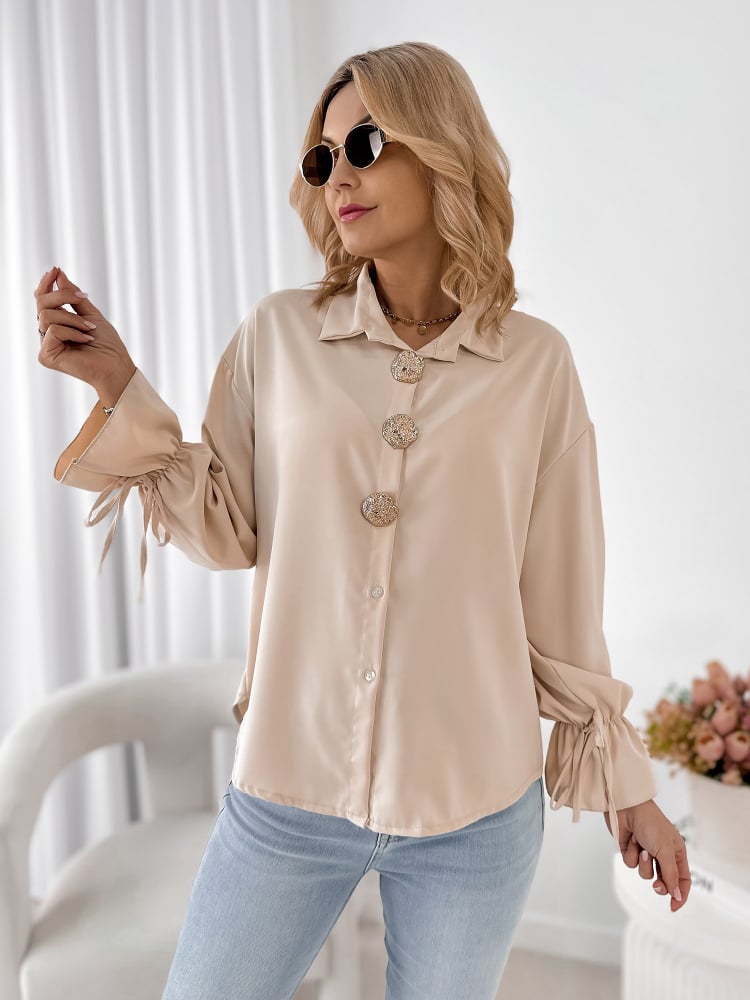 KOSZULA ASTURIA BEŻOWA