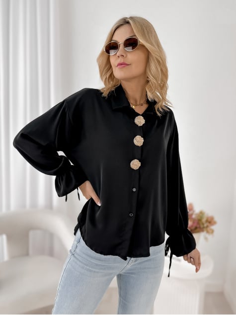 KOSZULA ASTURIA CZARNA