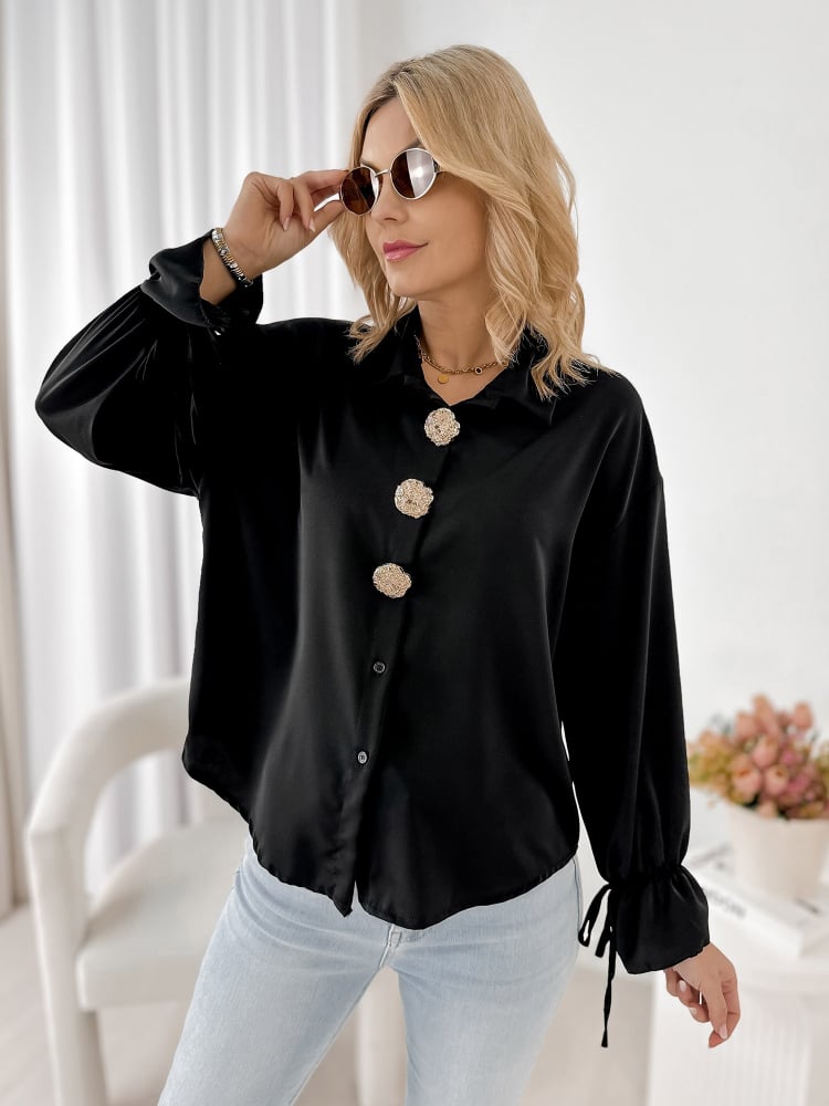 KOSZULA ASTURIA CZARNA