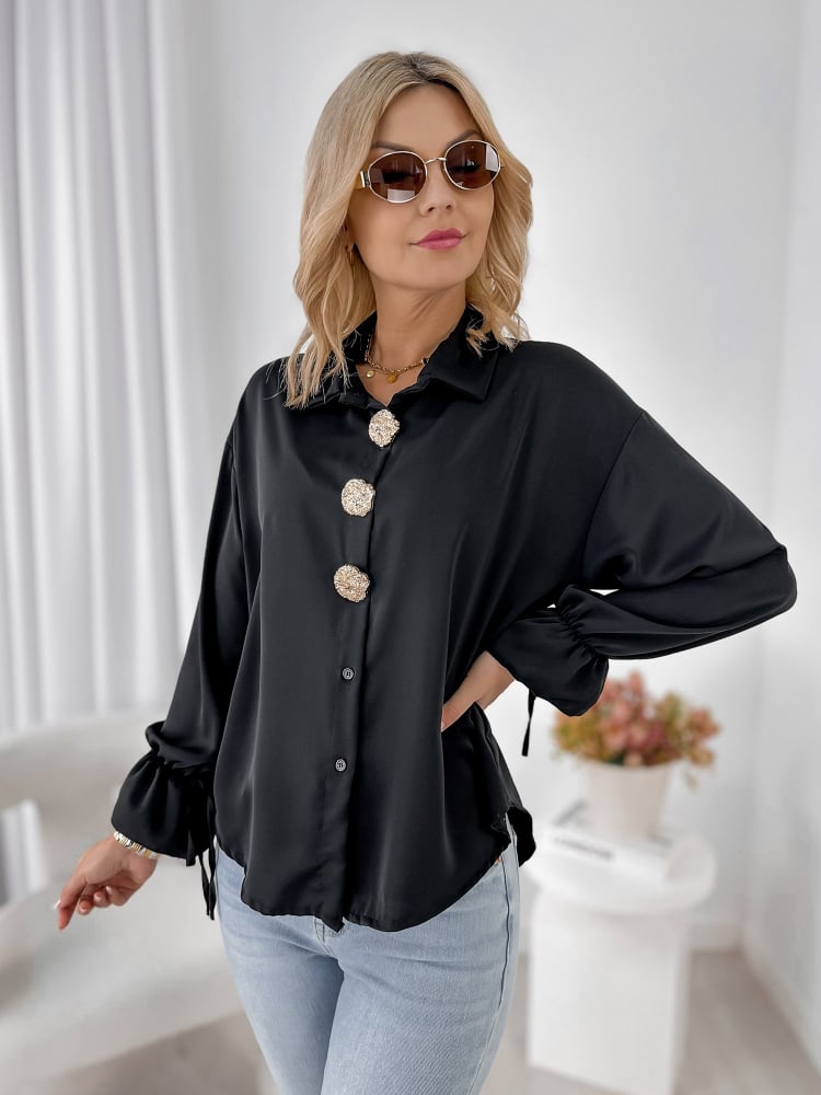 KOSZULA ASTURIA CZARNA